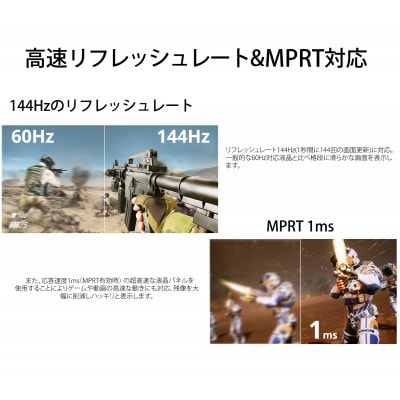 ゲーミングモニター28型ワイド 4K(3840x2160)144Hz対応リファビッシュ品
