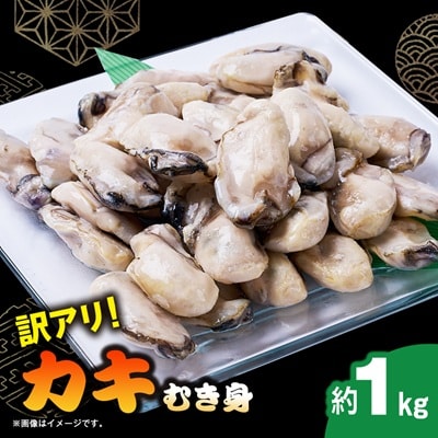 訳アリ冷凍むき身カキ1kg