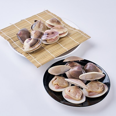 冷凍ボイルハマグリ1kg(12-20粒入り)