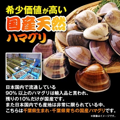 冷凍ボイルハマグリ1kg(12-20粒入り)
