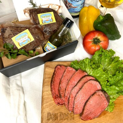 いすみローストビーフ「ふわふわ」&「やわやわ」 各300g【オリジナルソース付】