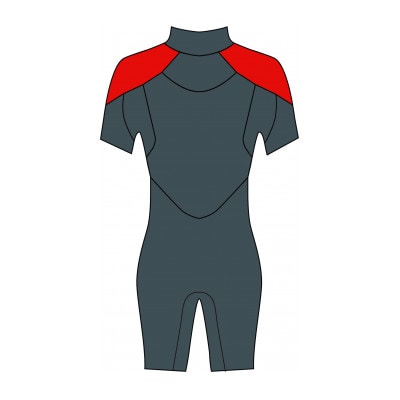 【春夏用】SABALLER　ウェットスーツ　BACK ZIP　SSスプリング　フルオーダー