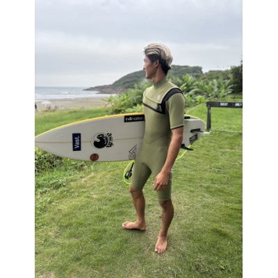 【春夏用】SABALLER　ウェットスーツ　SLANT ZIP　SSスプリング　フルオーダー