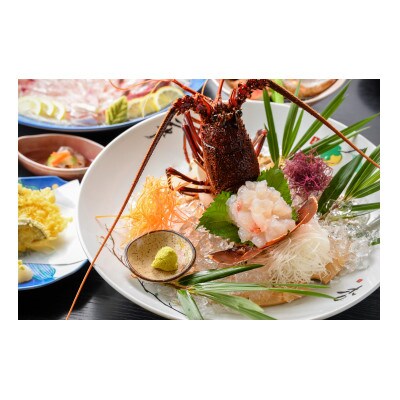 海と夕陽の見える宿【華杏(はなあんず)弥太楼】ペアお食事券[H0451]
