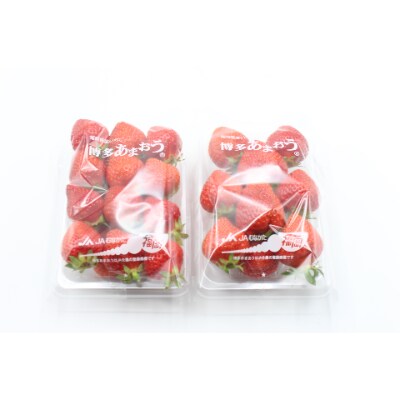 【さとふる限定】博多あまおう(2L~L)4パック 約1120g 『2023年1月より順次発送』