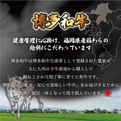 博多和牛焼肉用(バラ)800g[F2252]