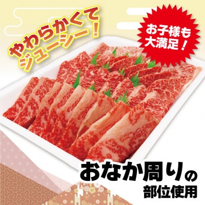 博多和牛焼肉用(バラ)800g[F2252]