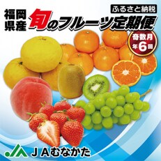 2023年3月発送開始『定期便』福岡県産旬のフルーツ(奇数月お届けコース)全6回