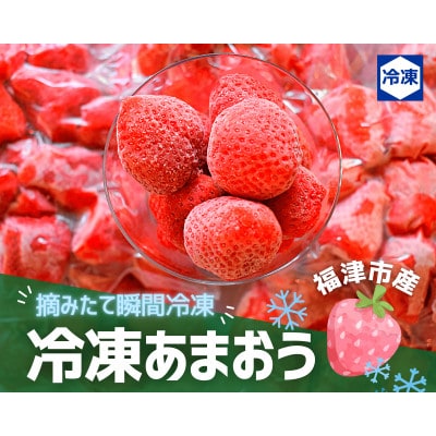 摘みたて瞬間!冷凍あまおう小分けパック1.5kg(250g×6)[F0021s]