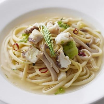 福津名物“鯛茶づけ”のパスタ　4人前『フクツナフル』～福津の海からの贈りもの～[F0103s]