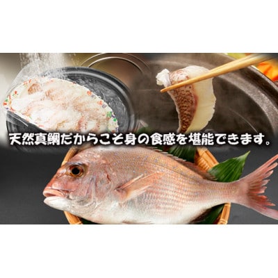 鯛しゃぶ3人前450g(150g×3パック) 天然鯛だしパック付き[H0108]