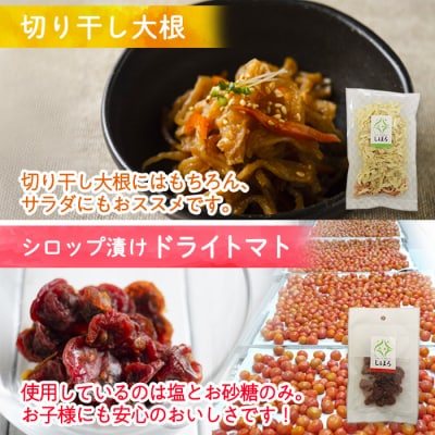 士幌の野菜  乾燥野菜セット 6種 各1袋 小分けで楽しめる 十勝 士幌町【E01】