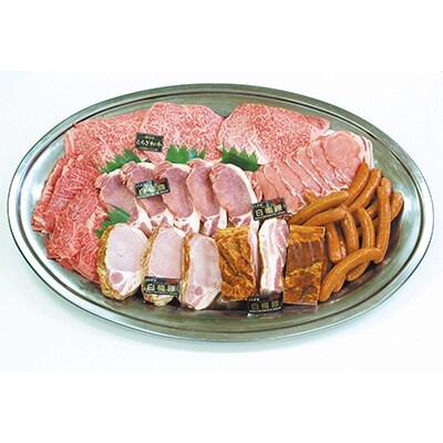 とちぎ和牛&宇都宮白楊高校の生徒が育てた 高根沢産白楊豚5種満点セット(計4.4kg)