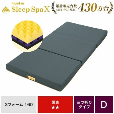 昭和西川のムアツスリープスパX　ダブルサイズ