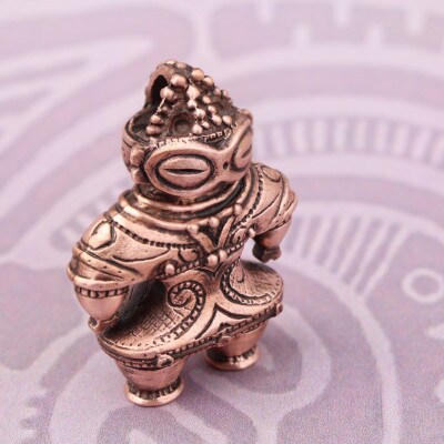 【縄文アクセサリー「Do_goods」】純銅製 2代目ミニ遮光器土偶 ネックレス 659-519