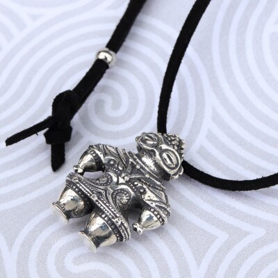 【縄文アクセサリー「Do_goods」】SILVER925 2代目遮光器土偶 659-827