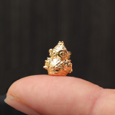 【縄文アクセサリー Do_goods】 K18イエローゴールド どぐりんプチ  700-199