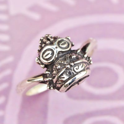 【縄文アクセサリーDo_goods】SILVER925 どぐりんリング 17号 700-076-17