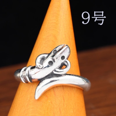【縄文アクセサリーDo_goods】SILVER925 踊る埴輪リング 9号 700-075-09