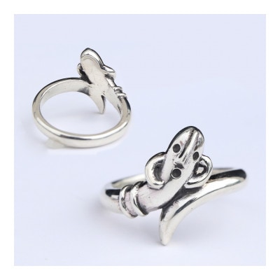 【縄文アクセサリーDo_goods】SILVER925 踊る埴輪リング 15号 700-075-15