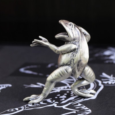 【縄文アクセサリーDo_goods】シルバー925製 鳥獣戯画 かえるのオブジェ 700-210