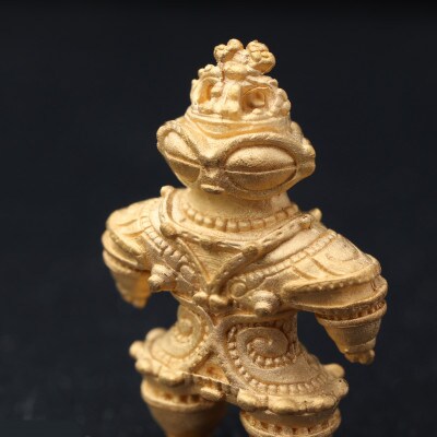 【Do_goods / 飾る縄文コレクション】シルバー製 遮光器土偶 Lサイズ 700-221