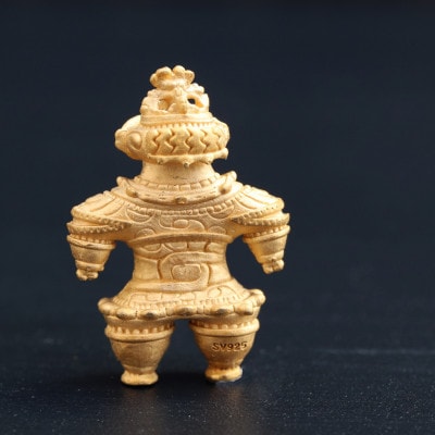【Do_goods / 飾る縄文コレクション】シルバー製 遮光器土偶 Lサイズ 700-221