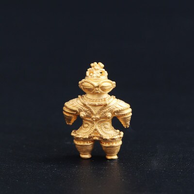【Do_goods / 飾る縄文コレクション】シルバー製 遮光器土偶 Sサイズ 700-223