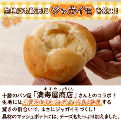 じゃがチーズフォカッチャ 5個入×2パック 計10個 満寿屋商店 十勝 士幌町【L37】