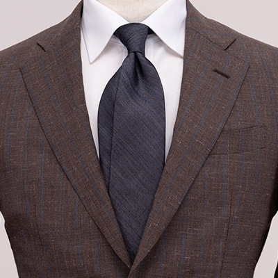 岡山産シルクデニムネクタイ