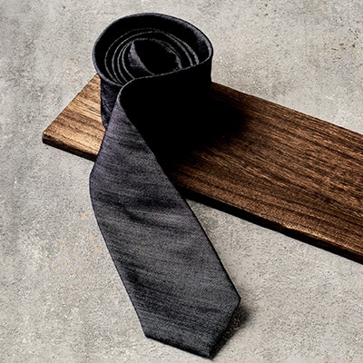 岡山産シルクデニムネクタイ