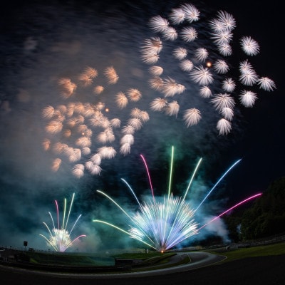 2026岡山国際サーキット花火大会　スタンド側フリーエリア観覧券　1名様分