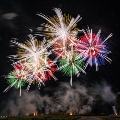 2026岡山国際サーキット花火大会　スタンド側フリーエリア観覧券　1名様分