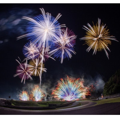 2026年7月18日(土)開催【2026岡山国際サーキット花火大会】ロッジルームビュー　ペア宿泊券付