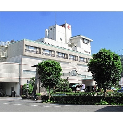 湯郷温泉　湯郷グランドホテル　一泊二食付ペア宿泊券　(平日限定・夕食は基本会席料理)