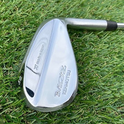MOZ COOLウェッジ　58°　ニッケルクロムサテンメッキ(シャフト:DG S200)