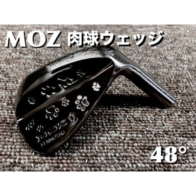 MOZ 肉球ウェッジ  48° コバルトブラック・ミラー仕上げ ヘッドのみ