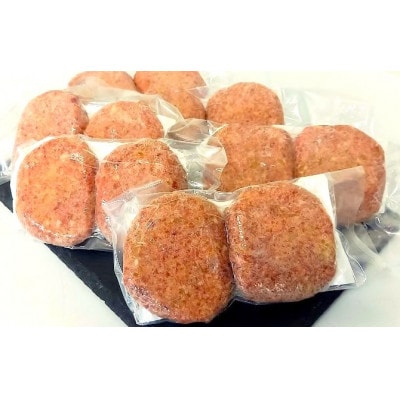 美作育ちの ☆ゆたかや牛☆ (黒毛肉牛)手造り生ハンバーグ1.2kg(2個×6P)