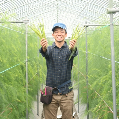 岡山県産　朝採れアスパラガス　1キロ