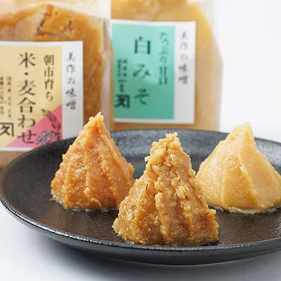 美作の味噌　3個セット
