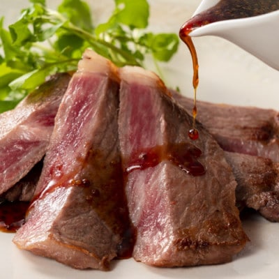 おかやま和牛肉ステーキ&すき焼セット