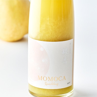 清水白桃スパークリングワイン桃香　2025年新酒・2024年産飲み比べ360ml×2本セット