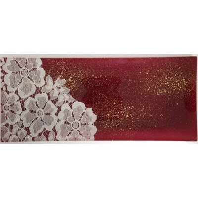 『 Dentelle de Soleil 』【13cm×30cm】(金箔加工:あずき)