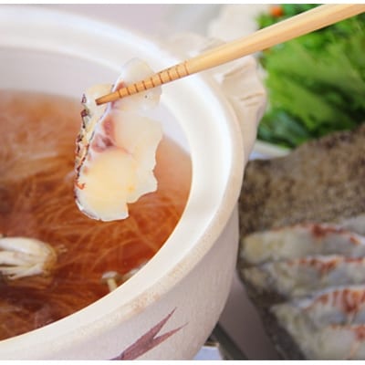 産地直送!天草鯛しゃぶセット(鯛魚醤付き)