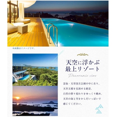 天草　天空の船　ペアご宿泊券(天然温泉の露天風呂付き洋室)