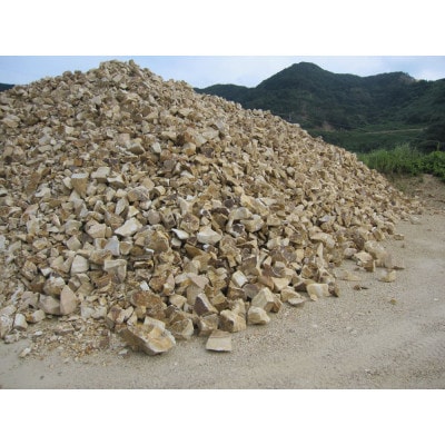 庭石 ごろた石 天草中粒(60～150ミリメートル内外) 20kg×1袋