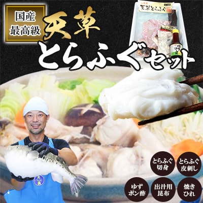 【毎月定期便】ふぐの王様!とらふぐ 国産最高級!天草とらふぐセット全2回