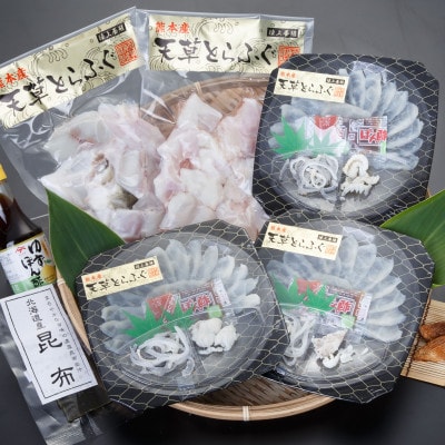 【毎月定期便】1日25セット限定!天草とらふぐてっさ・てっちり贅沢セット(3～4人前)全2回