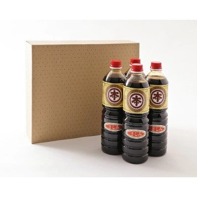 【マルホン醤油】濃厚なさしみ醤油 1L×4本セット
