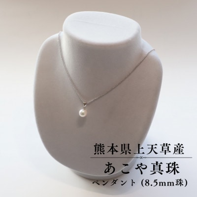 上天草産 あこや真珠ペンダント(8.5mm珠)